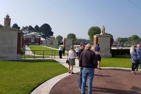 The British memorial