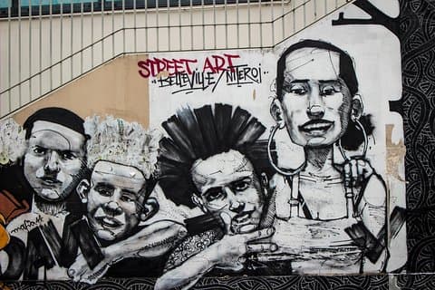 Street Art Belleville Paris