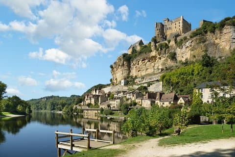 Beynac village