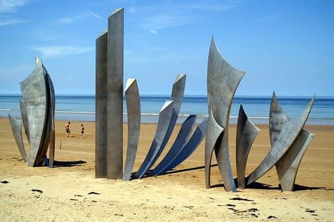 Omaha Beach Signal Monument