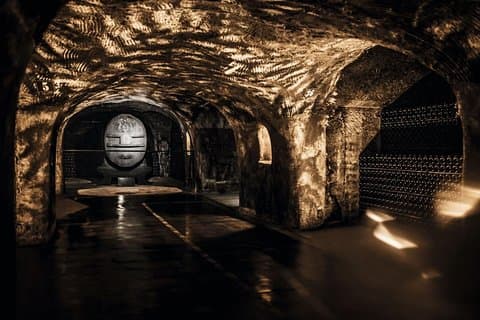 Visit of Moet & Chandon's cellars