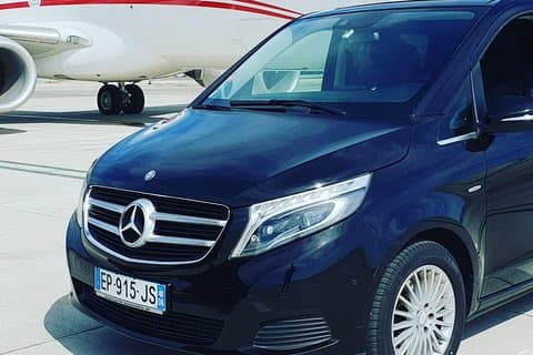 Premium 7-seater van transfer Nice airport >> Cannes