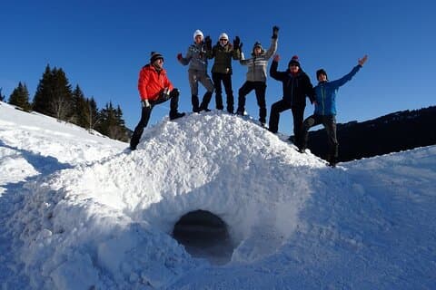Building an igloo? A child's play!