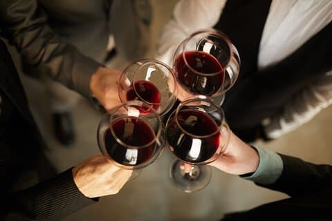 Wine tasting at Satriale