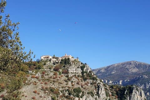 The hill village of Gourdon
