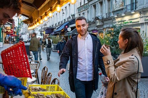 Taste traditional french christmas food