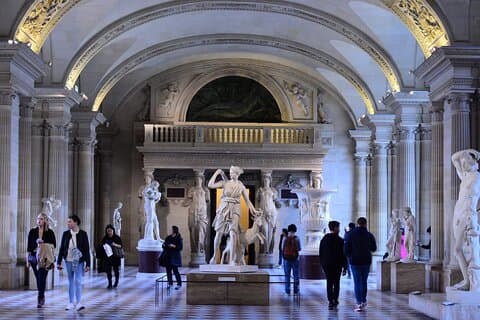 Greek Sculptures at the Louvre