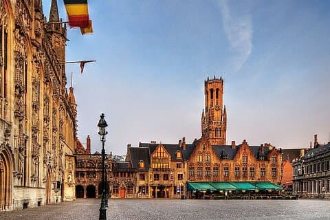 Paris to Bruges Private Full-Day Tour