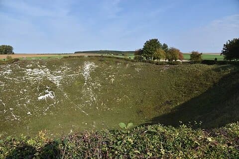 Lochnagar mine crater
