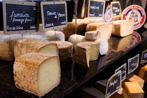 Cheeses cellar