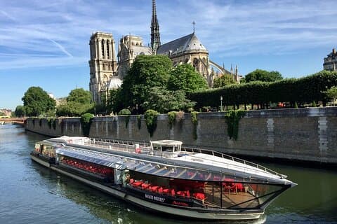 Paris city, Lunch cruise & Galleries Lafayette with CDG Transfer