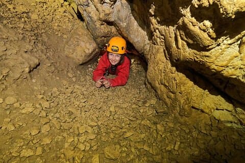 Caving - half day in Ardeche