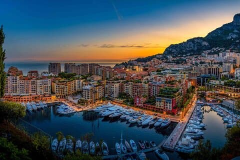 Monaco, Monte Carlo, Eze and Landscape Day & Night Private Tour