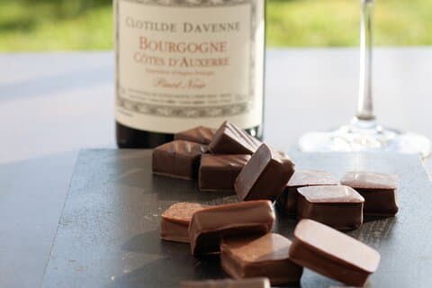Wine and chocolate pairings in Chablis.