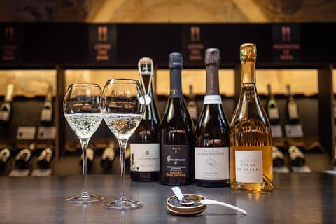 Exceptional Champagne and Caviar Duo