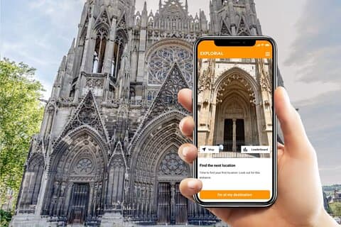 Rouen Self-Guided City Walking Tour & Scavenger Hunt