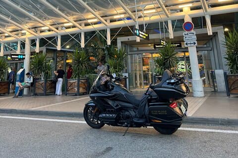 Private Motorcycle Transfer from Nice to the Airport