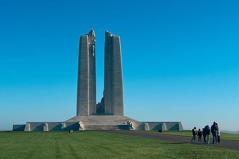 From Paris : Vimy Ridge - WW1 Canadian Battlefields Private Tour