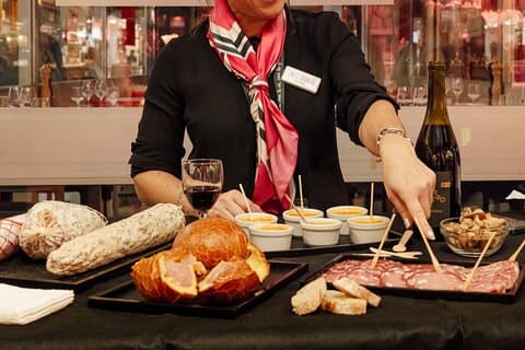 Food and wine tasting
