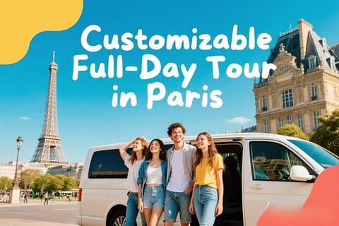 Paris: Private Customizable Full-Day Tour with Hotel Transfer