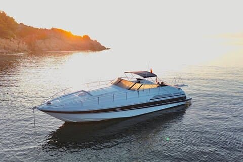 Saint Tropez Private Sunset Yacht Charter on 13m Motor Yacht