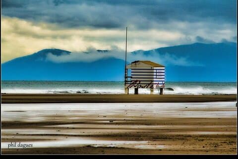 Rescue station of the Chalets Beach