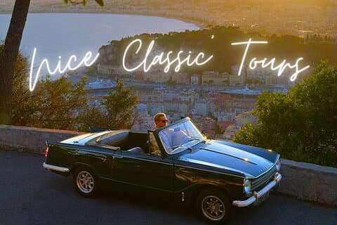 Côte d’Azur Private Tour by Cabriolet Collection Car