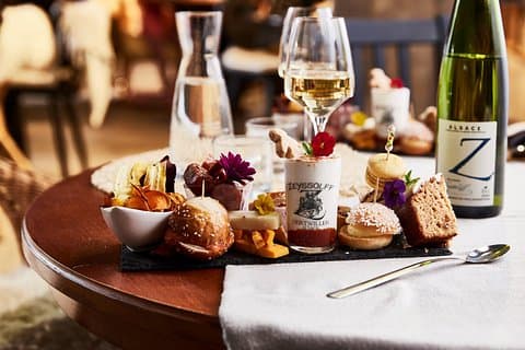 Immersive cellar tour-tasting and Alsatian tea time