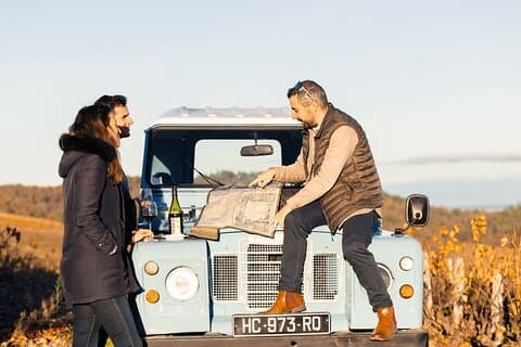 Explore Beaujolais on a Private 4WD Half Day Tour