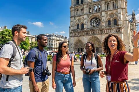 Notre Dame Exterior Tour