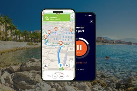 GPS Audioguide app: Walk in the footsteps of Napoleon Bonaparte (Offline).