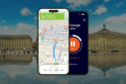 GPS Audioguide app: From Water Mirror to Golden Triangle (Offline).