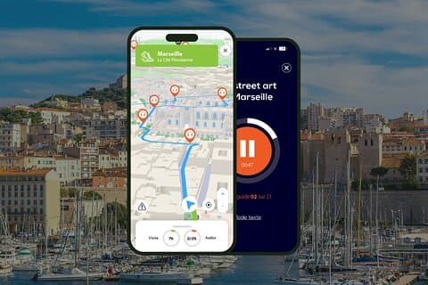 GPS Audioguide application: From the Old Port to the Good Mother (Offline).