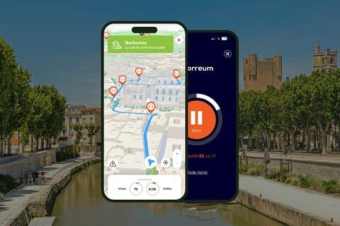 GPS Audioguide app: From Via Domitia to Gilles Aycelin Dungeon (Offline).