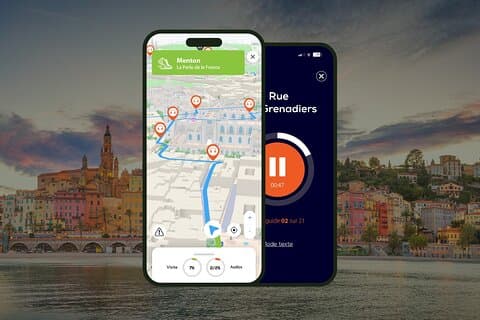 GPS Audioguide application: From the seaside to the alleys of the Old Town (Offline).