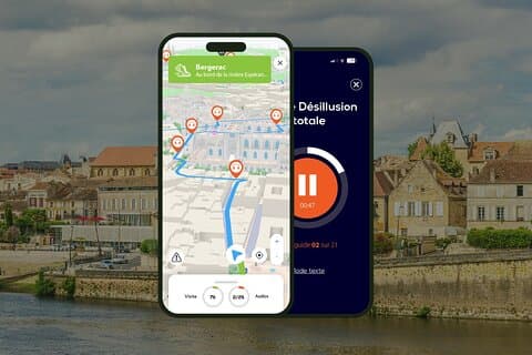GPS Audioguide application: From the Old Port to the medieval alleys (Offline).