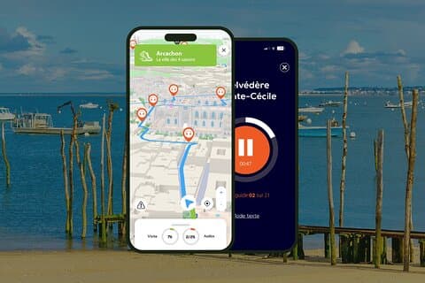 GPS Audioguide application: From Winter City to Thiers Pier (Offline).
