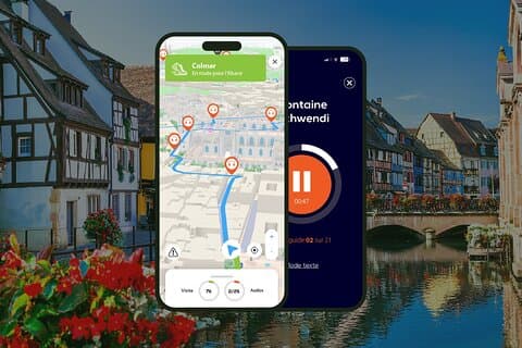 GPS Audioguide application: From the Tanners district to Little Venice (Offline).