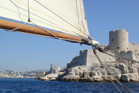 Chateau d'if sailing cruise, Friuli creeks & swimming