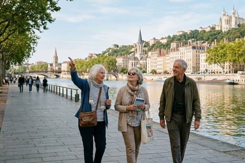 Private Walking Tour in Lyon Saône Old Town Heritage