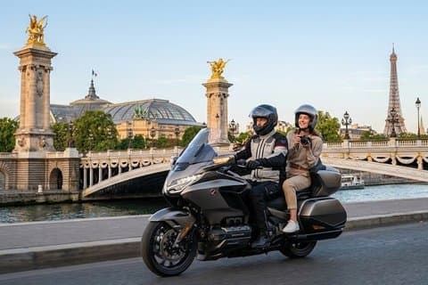 Paris Essential Private One Hour Honda Gold Wing Motorcycle Tour