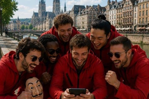 Escape Game Outdoor Theme Team Heist in Rouen
