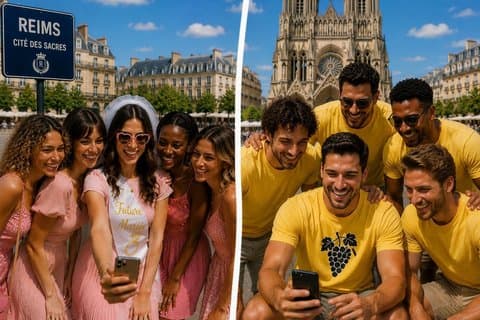 Reims Challenges EVG EVJF City Challenge team