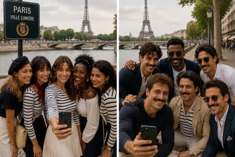 Paris Challenges EVG EVJF City Challenge team