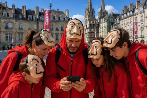 Escape Game Outdoor Theme Team Heist in Caen