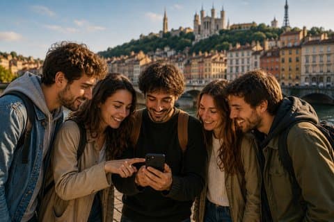 Lyon Immersive Track Game on Smartphone in 11 steps