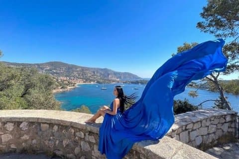 Riviera Flying Dress Experience Luxury vacation photos