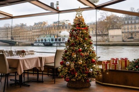 Bateaux Mouches® Christmas Special Lunch Cruise in Paris