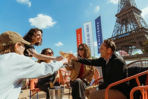 NEW Paris Food Tour by the Eiffel Tower: VIP Dinner & Champagne