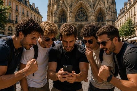 Reims: Escape game outdoor magic team